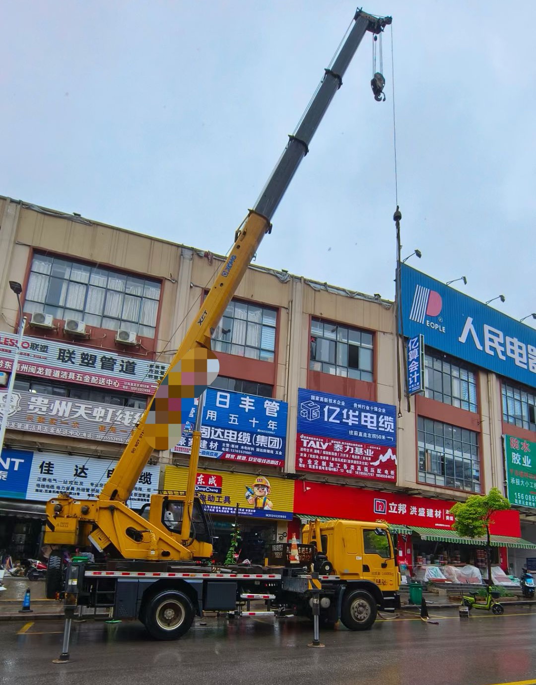 河南县吊车吊机租赁桥梁吊装